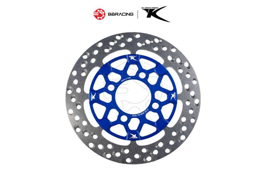 Đĩa Thắng TK RACING Honda Wave, Monkey 125 Trước 220mm - Xanh Dương