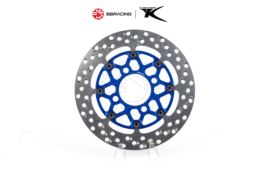 Đĩa Thắng TK RACING Honda Wave, Monkey 125 Trước 220mm - Xanh Dương