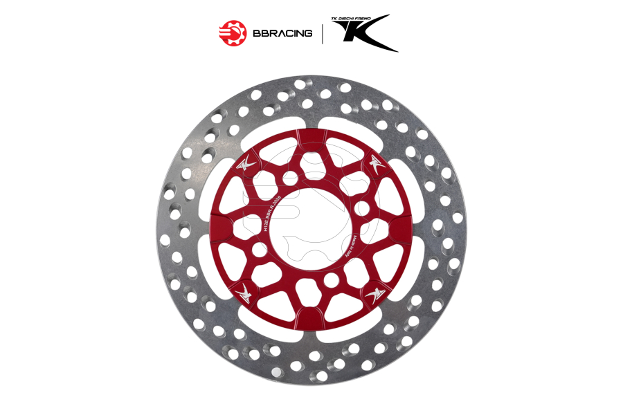 Đĩa Thắng TK RACING Honda Wave, Monkey 125 Trước 220mm - Đỏ