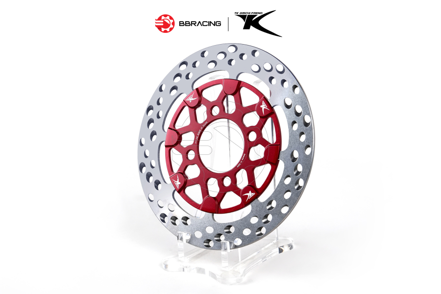 Đĩa Thắng TK RACING Honda Wave, Monkey 125 Trước 220mm - Đỏ