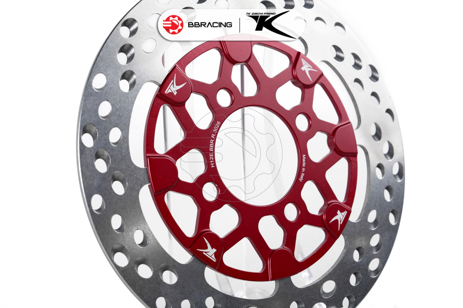 Đĩa Thắng TK RACING Honda Wave, Monkey 125 Trước 220mm - Đỏ