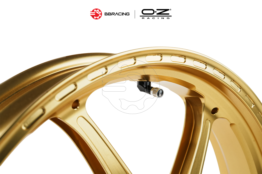 Mâm OZ Racing Ducati Panigale V4 2025 - Vàng