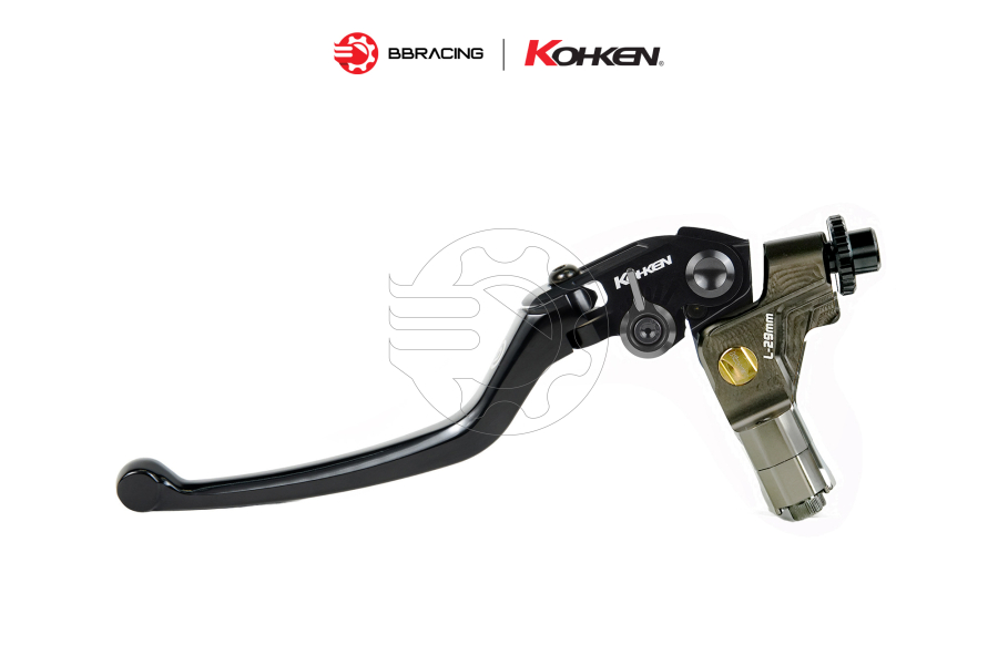 Tay Côn KOHKEN Avanza Đen - Lever Brembo Corsa Corta