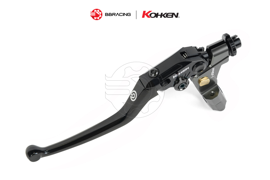 Tay Côn KOHKEN Avanza Đen - Lever Brembo Corsa Corta