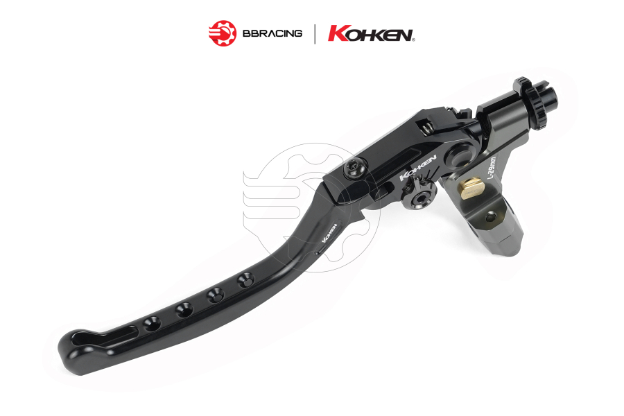 Tay Côn KOHKEN Avanza Vàng Nút Đen - Lever Dài