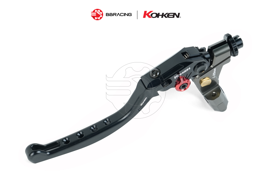 Tay Côn KOHKEN Avanza Vàng Nút Đỏ - Lever Dài