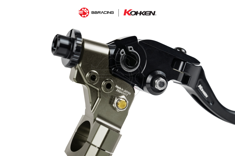 Tay Côn KOHKEN Avanza Vàng Nút Đỏ - Lever Dài