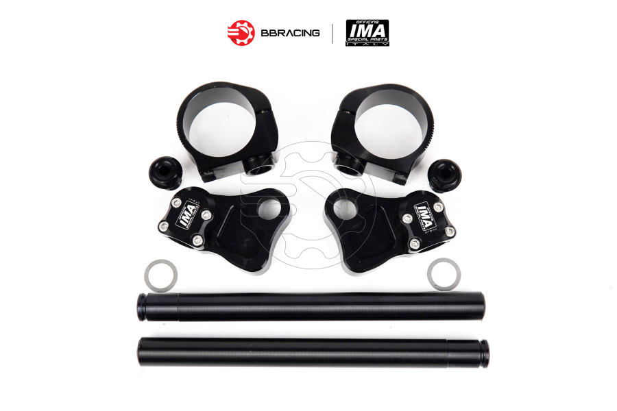 Ghi Đông IMA BMW R12 nineT 2025 Đen