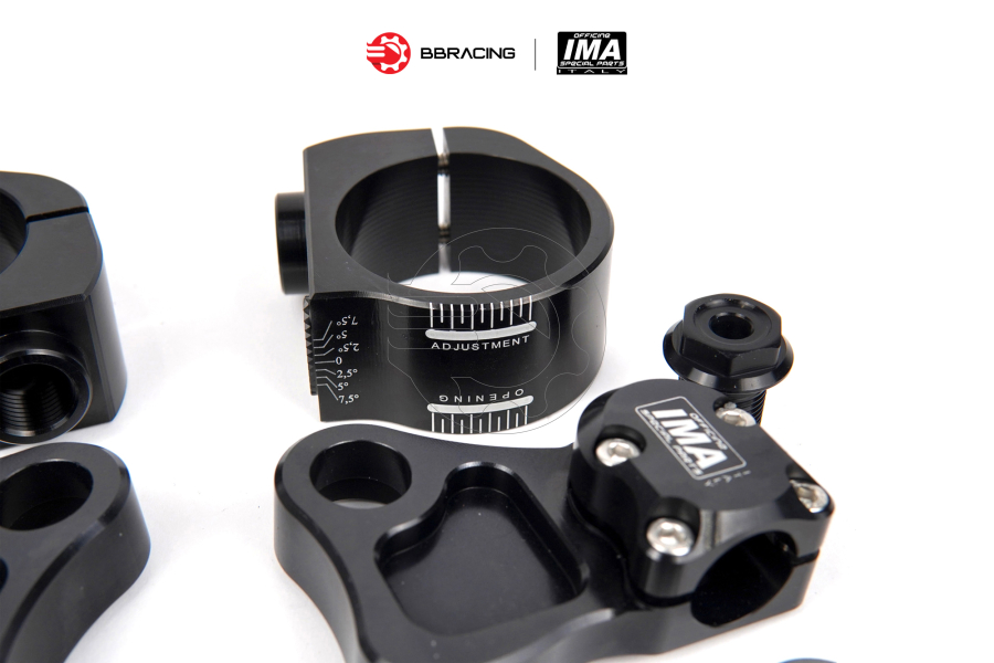 Ghi Đông IMA BMW R12 nineT 2025 Đen