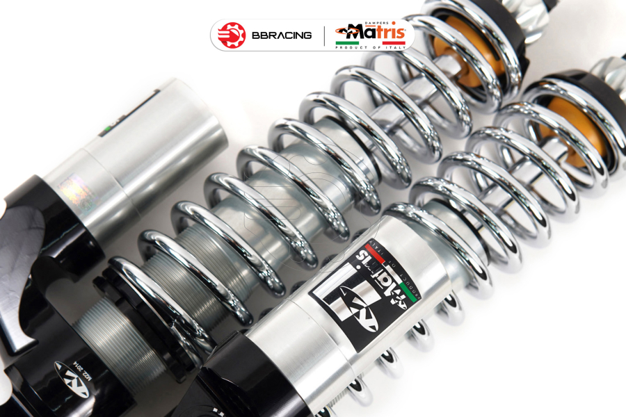 Phuộc Sau Matris Triumph T120 - M40KC Chrome
