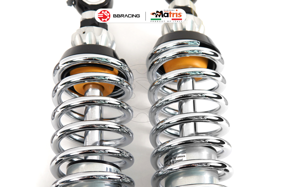 Phuộc Sau Matris Triumph T120 - M40KC Chrome