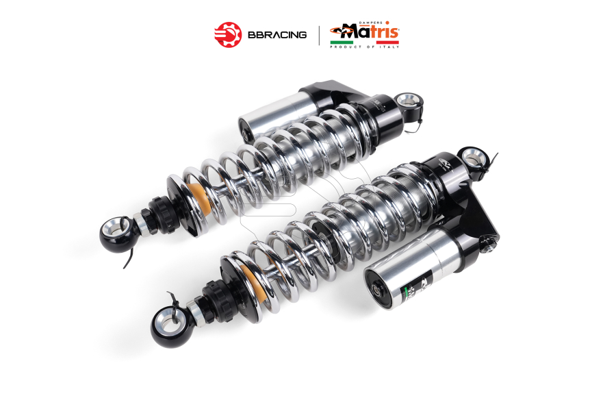 Phuộc Sau Matris Triumph T120 - M40TC Chrome