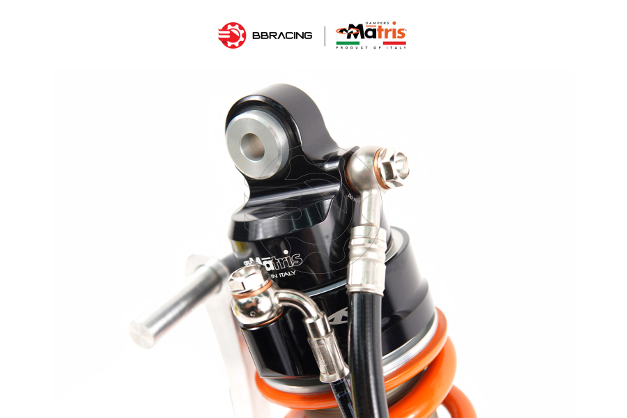 Phuộc Sau Matris Triumph Trident 660 + Bình Dầu + HPA