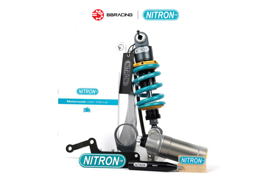 Phuộc Sau Nitron R3 Honda Winner 150 - Xanh