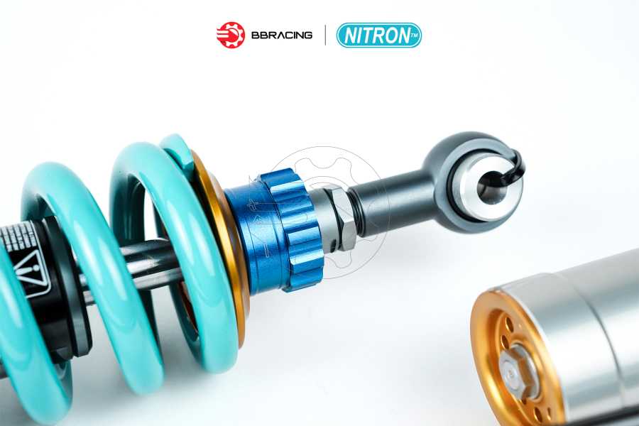 Phuộc Sau Nitron R3 Suzuki Sport 120 - Xanh