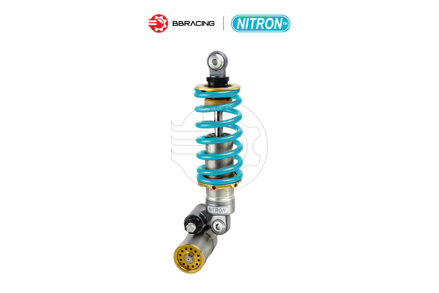 Phuộc Sau Nitron R3 Triumph Bonneville Bobber 2019-24 - Xanh