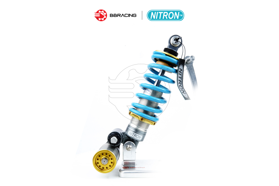 Phuộc Sau Nitron R3 Triumph Bonneville Bobber 2019-24 - Xanh