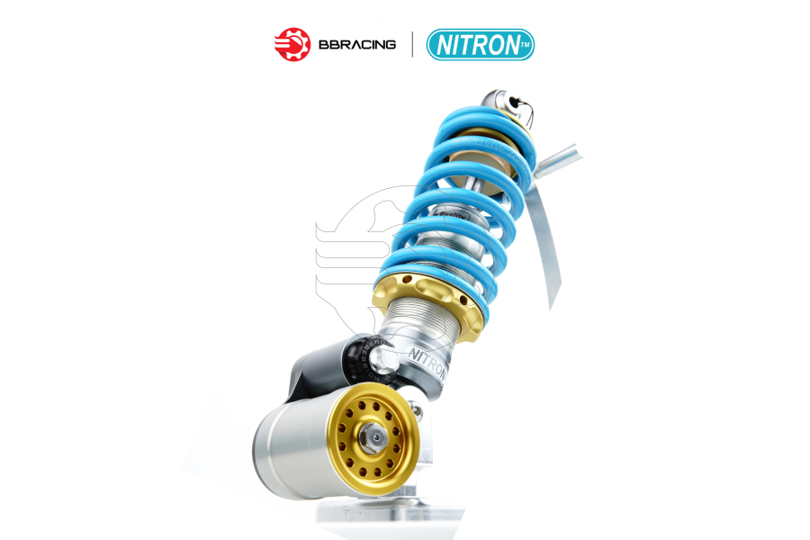 Phuộc Sau Nitron R3 Triumph Bonneville Bobber 2019-24 - Xanh