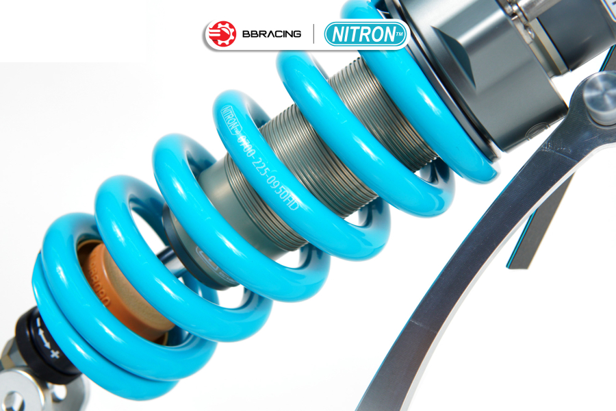 Phuộc Sau Nitron R3 BMW R9T + HPA - Xanh