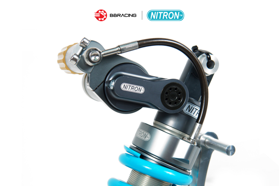 Phuộc Sau Nitron R3 BMW R9T + HPA - Xanh