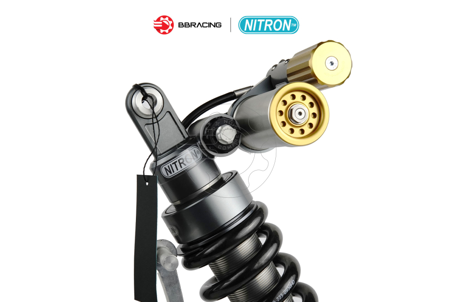 Phuộc Sau Nitron R3 BMW R9T 2021-23 + HPA - Đen