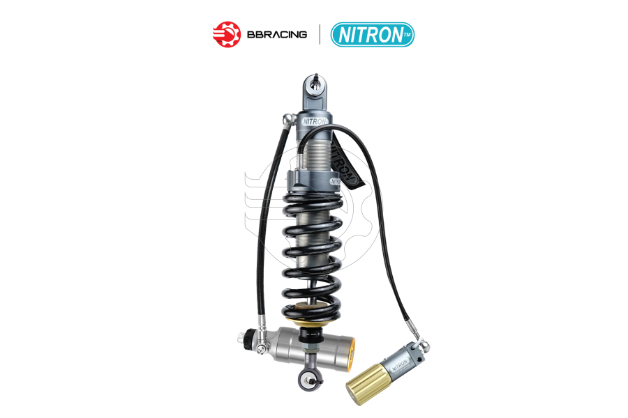 Phuộc Sau Nitron R3 BMW R12 NineT + HPA - Đen