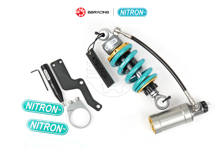 Phuộc Sau Nitron R3 Yamaha Exciter 135 - Xanh