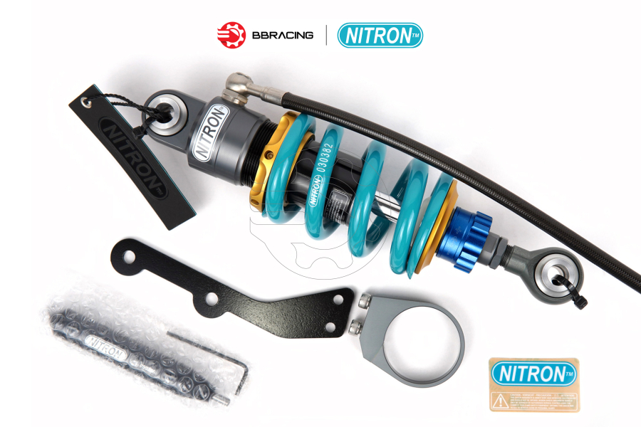 Phuộc Sau Nitron R3 Yamaha Exciter 150 - Xanh