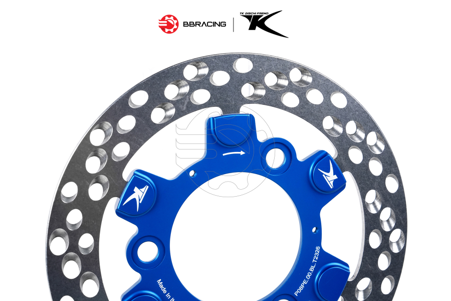 Đĩa Thắng TK RACING Moto3 190mm - Xanh Dương