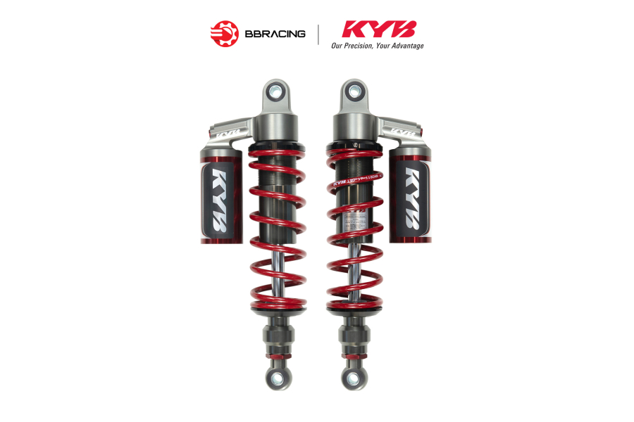 Phuộc Sau Honda Wave - KYB Alpha Đỏ