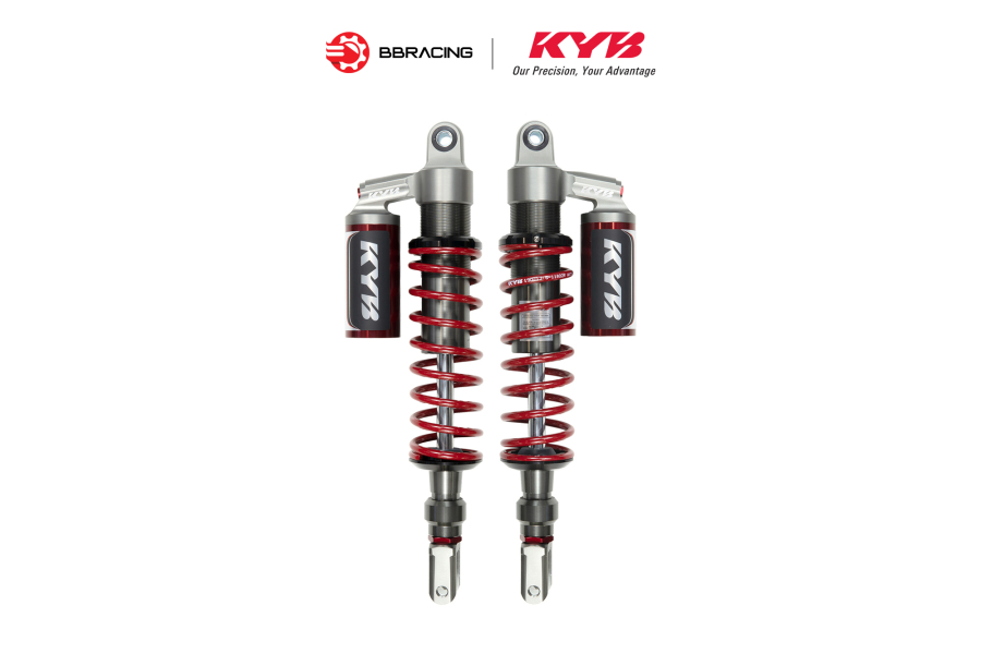 Phuộc Sau Honda SH 350 - KYB Alpha Đỏ