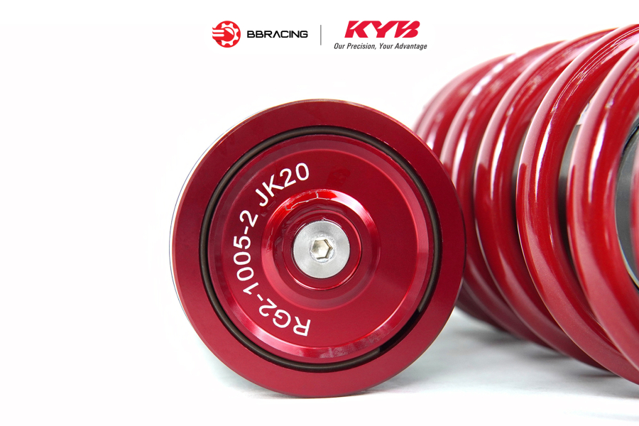Phuộc Sau Honda Forza 300 - KYB Alpha Đỏ