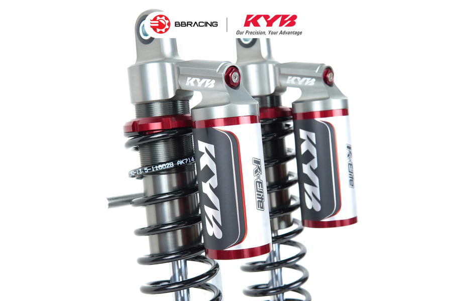 Phuộc Sau Yamaha NVX 155 - KYB Elite Đen