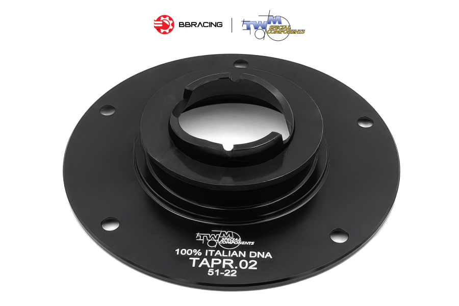 Nắp Xăng TWM Aprilia RSV4, Touno V4 Đen