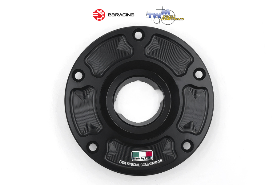 Nắp Xăng TWM Aprilia RSV4, Touno V4 Đen