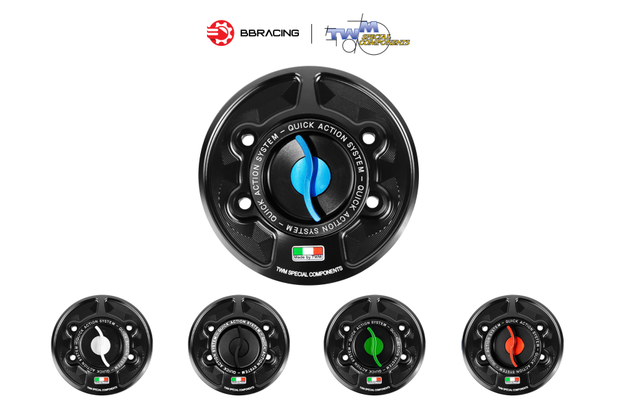 Nắp Xăng TWM BMW S1000R/RR 2010-21 Xanh Dương