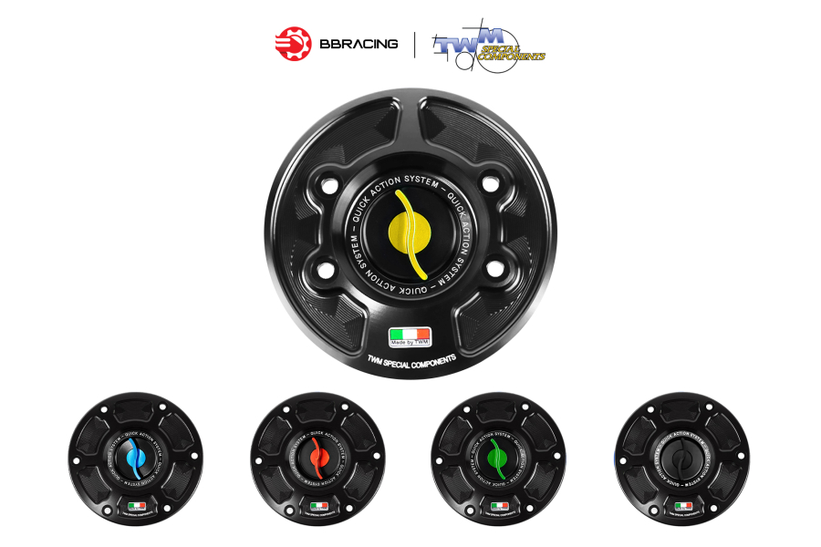 Nắp Xăng TWM BMW S1000R/RR 2010-21 Vàng
