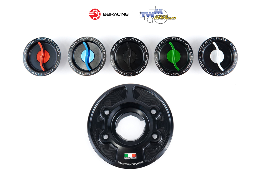 Nắp Xăng TWM BMW S1000R/RR 2010-21 Đỏ
