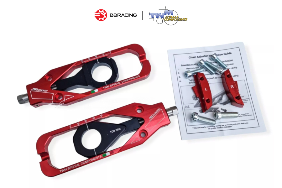 Pát Tăng Sên TWM BMW S1000RR 2015-18 Đỏ
