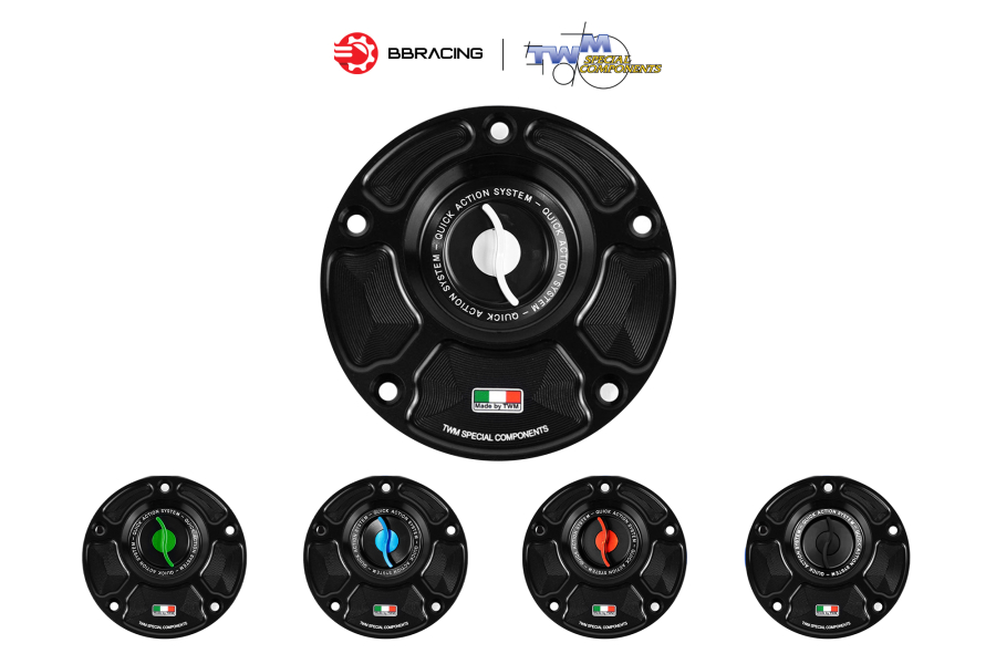 Nắp Xăng TWM Ducati Monster 950 Bạc