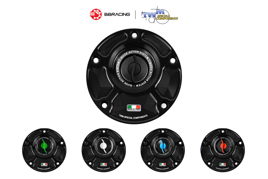 Nắp Xăng TWM Ducati Monster 950 Đen