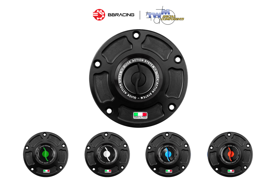 Nắp Xăng TWM Ducati Panigale V4 Đen