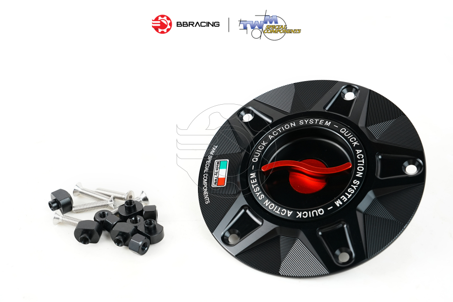 Nắp Xăng TWM Ducati Panigale V2, V4 2025 Đỏ