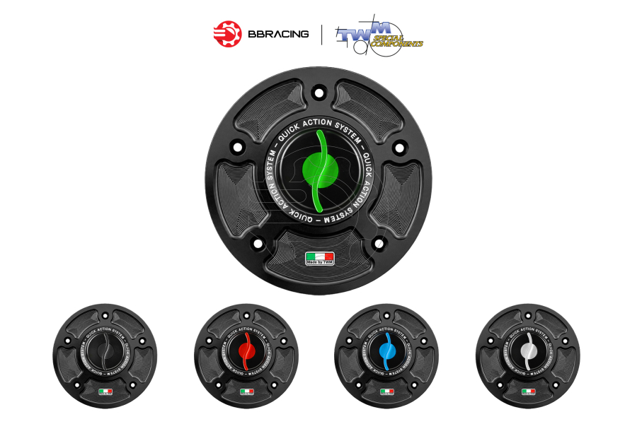 Nắp Xăng TWM Honda CBR 1000 RR/SP 2014-16 Xanh Lá