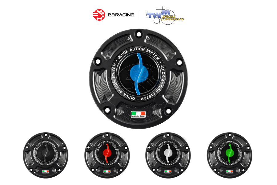 Nắp Xăng TWM Honda CBR 1000 RR/SP 2017-25 Xanh Dương