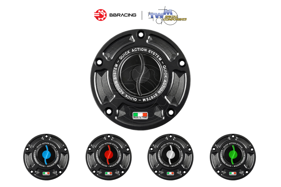 Nắp Xăng TWM Honda CBR 1000 RR/SP 2017-25 Đen