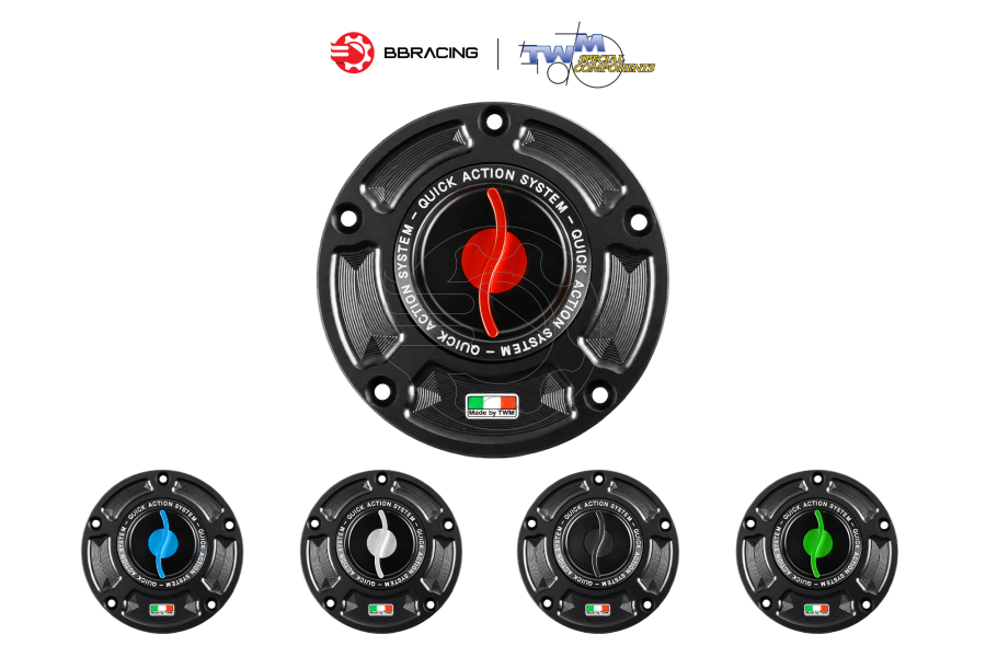 Nắp Xăng TWM Honda CBR 1000 RR/SP 2017-25 Đỏ