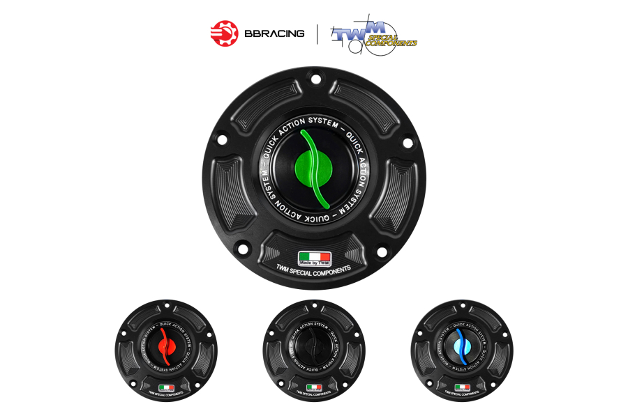 Nắp Xăng TWM Honda CBR 1000 RR/SP 2017-25 Xanh Lá