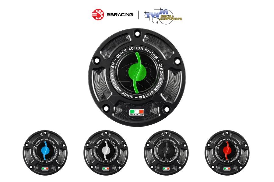 Nắp Xăng TWM Honda CBR 1000 RR/SP 2017-25 Xanh Lá