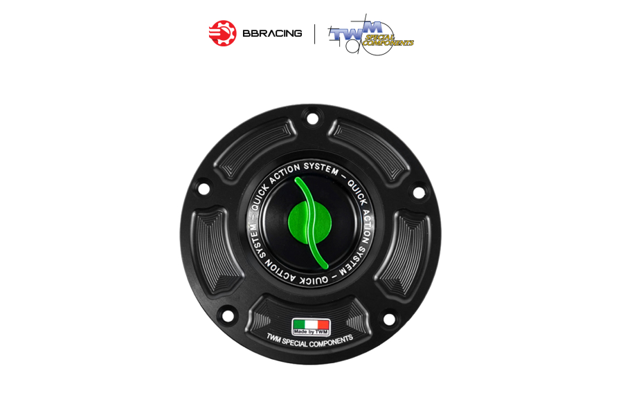 Nắp Xăng TWM Honda CBR 1000 RR/SP 2017-25 Xanh Lá
